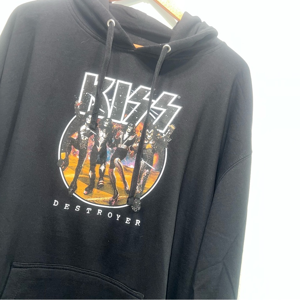 Kiss Destroyer Hoodie X INDEPENDENT TRADING CO Sz XXL Rock Band - Picture 4 of 9